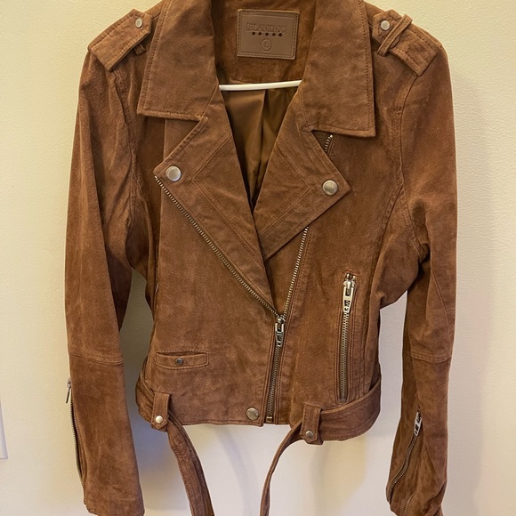 Blank NYC Cropped Suede Motto Jacket - Picture 4 of 7